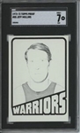 1972 Topps #85 Jeff Mullins 9 card progressive proof.